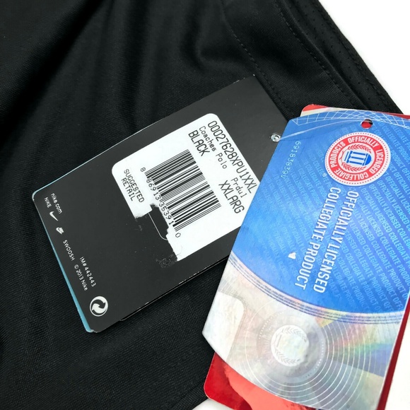 Nike Purdue Boilmakers Dri Fit Polo Shirt Sz XXL - Picture 8 of 8